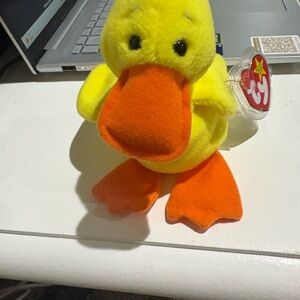 Ty Beanie Baby named Quackers the Duck 🦆